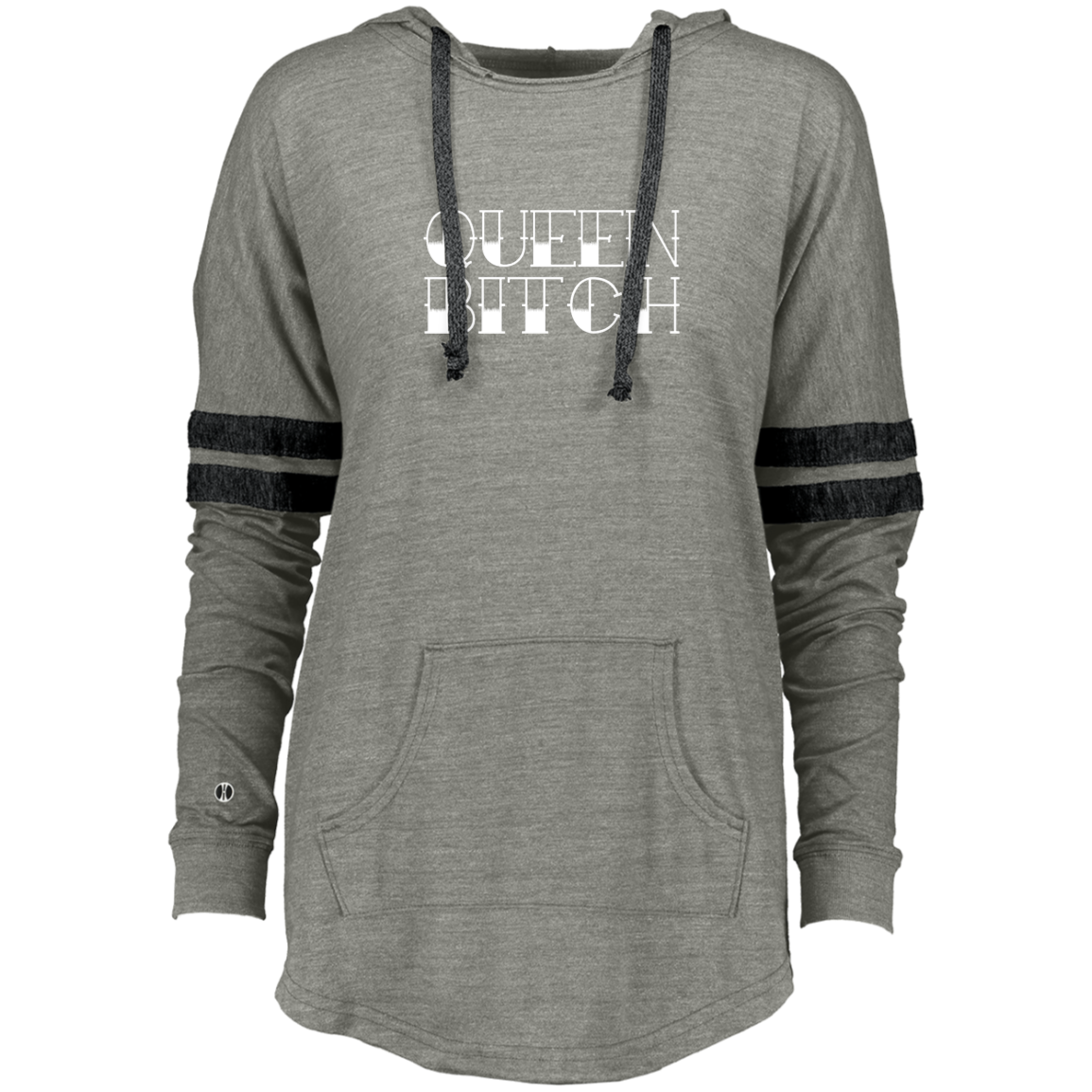 QUEEN BITCH TITLE Low Key Pullover