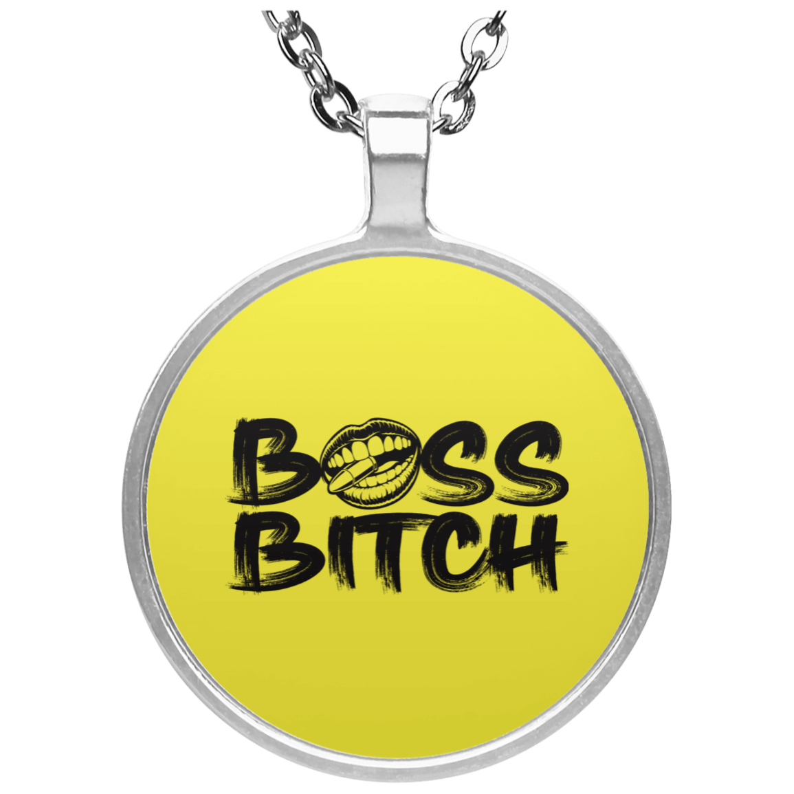 BOSS BITCH BULLET NECKLACE