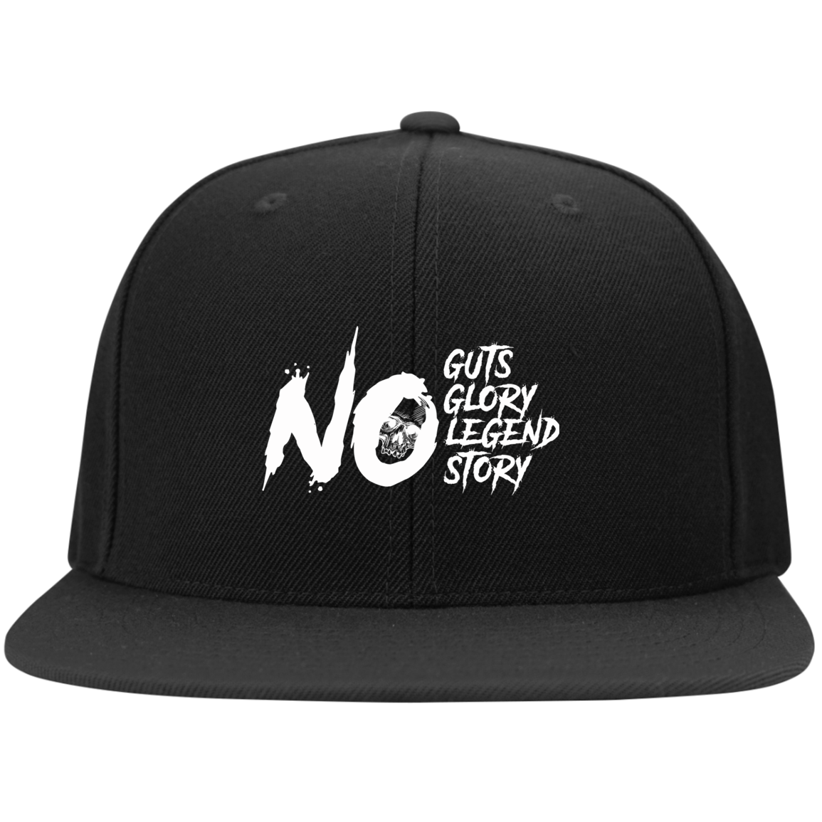 NO GUTS NO GLORY High-Profile Snapback Hat