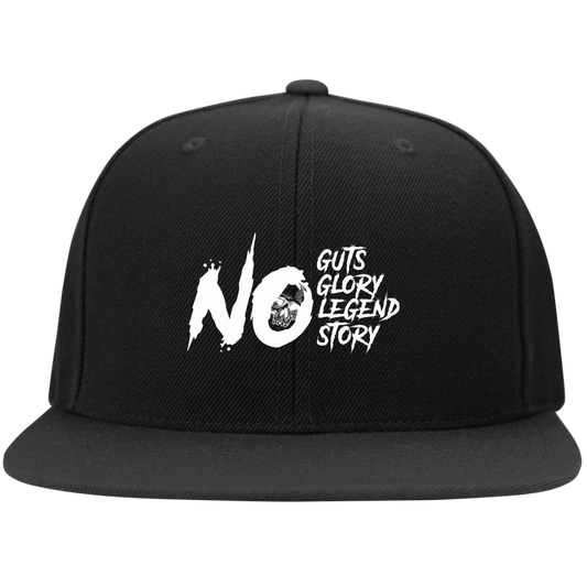 NO GUTS NO GLORY High-Profile Snapback Hat