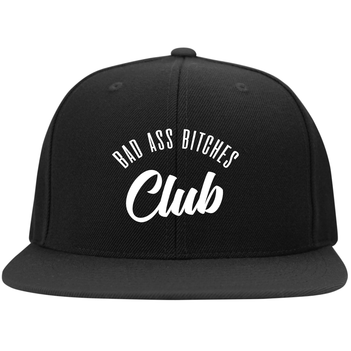 BAD ASS BITCHES CLUB High-Profile Snapback Hat