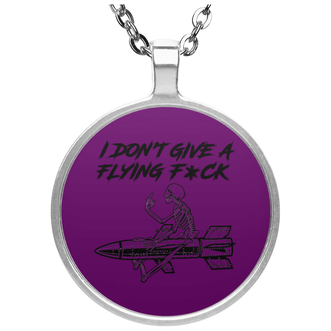 DON'T GIVE A FLYING F*CK NECKLACE