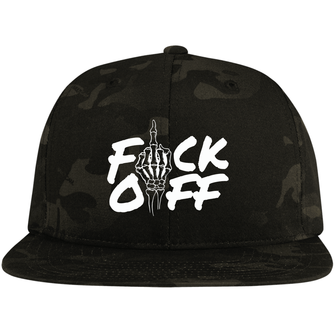 F*CK OFF High-Profile Snapback Hat