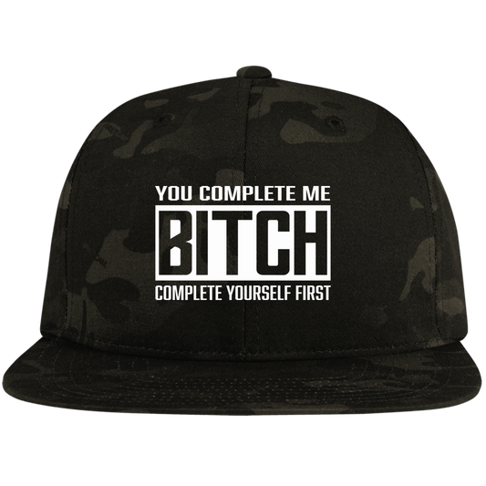 COMPLETE BITCH High-Profile Snapback Hat
