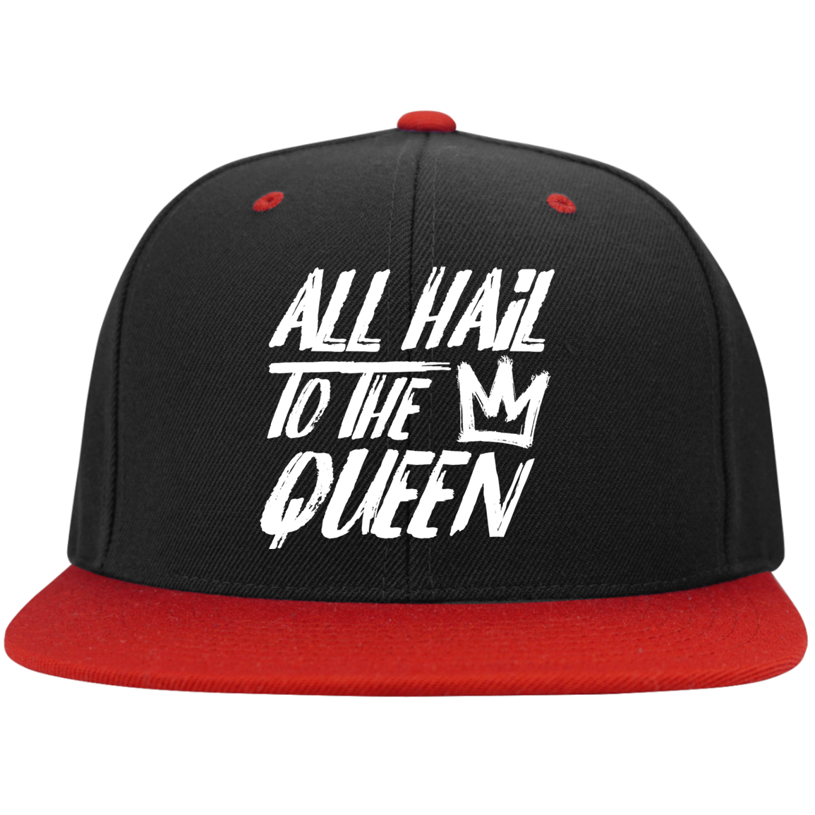 ALL HAIL TO THE QUEEN High-Profile Snapback Hat