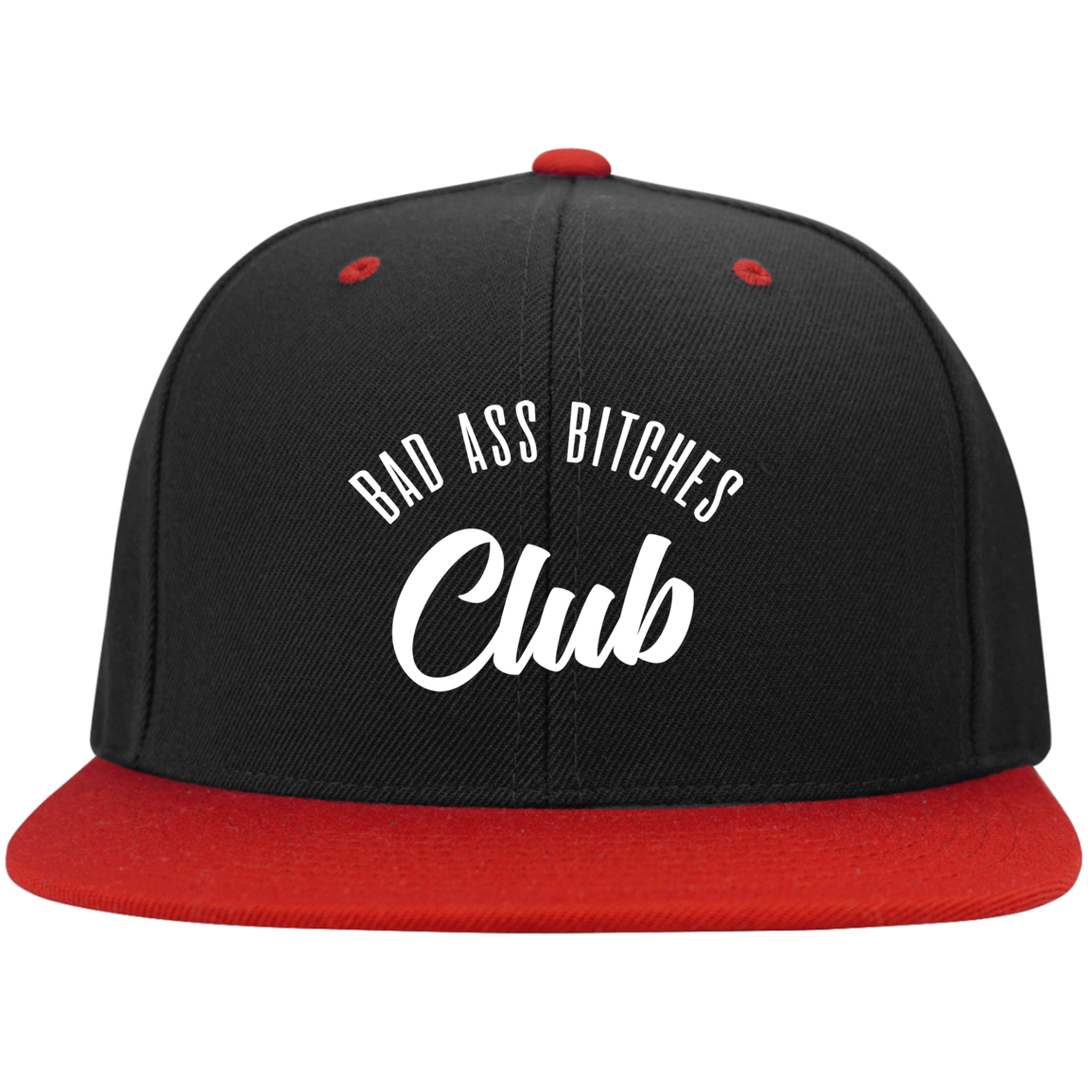 BAD ASS BITCHES CLUB High-Profile Snapback Hat