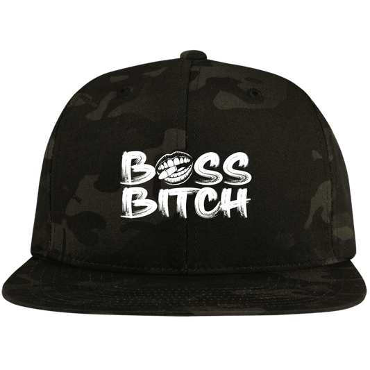 BOSS BITCH BULLET High-Profile Snapback Hat