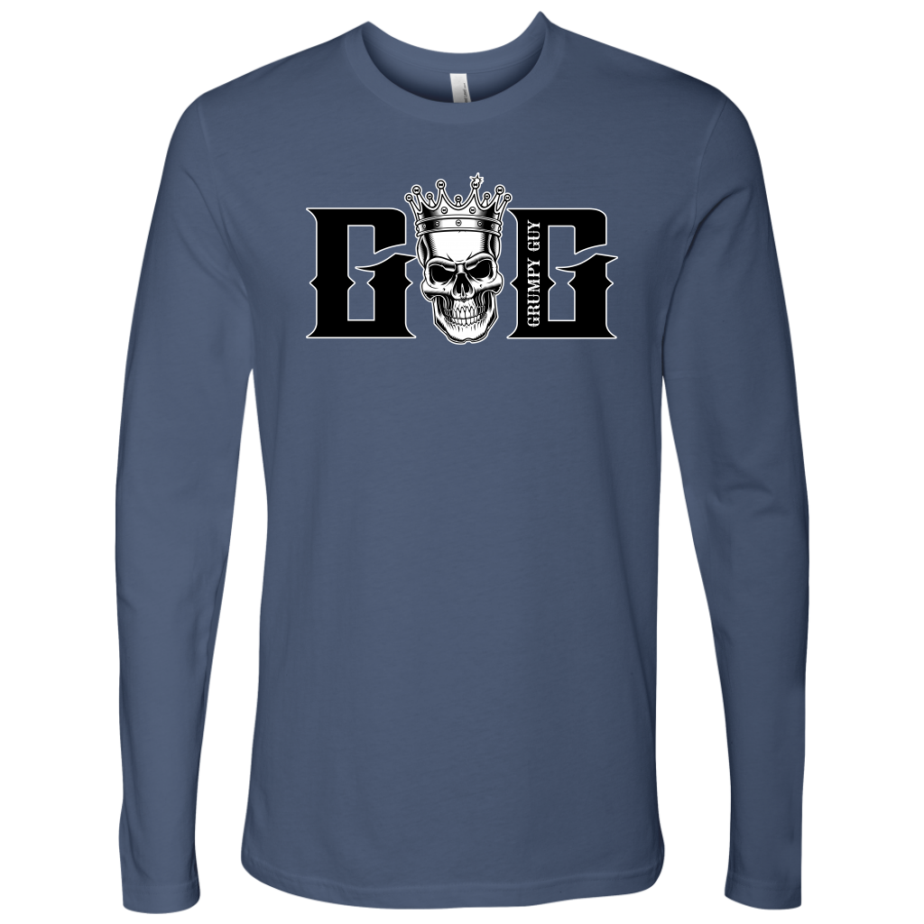 GRUMPY SKULL LONG SLEEVE