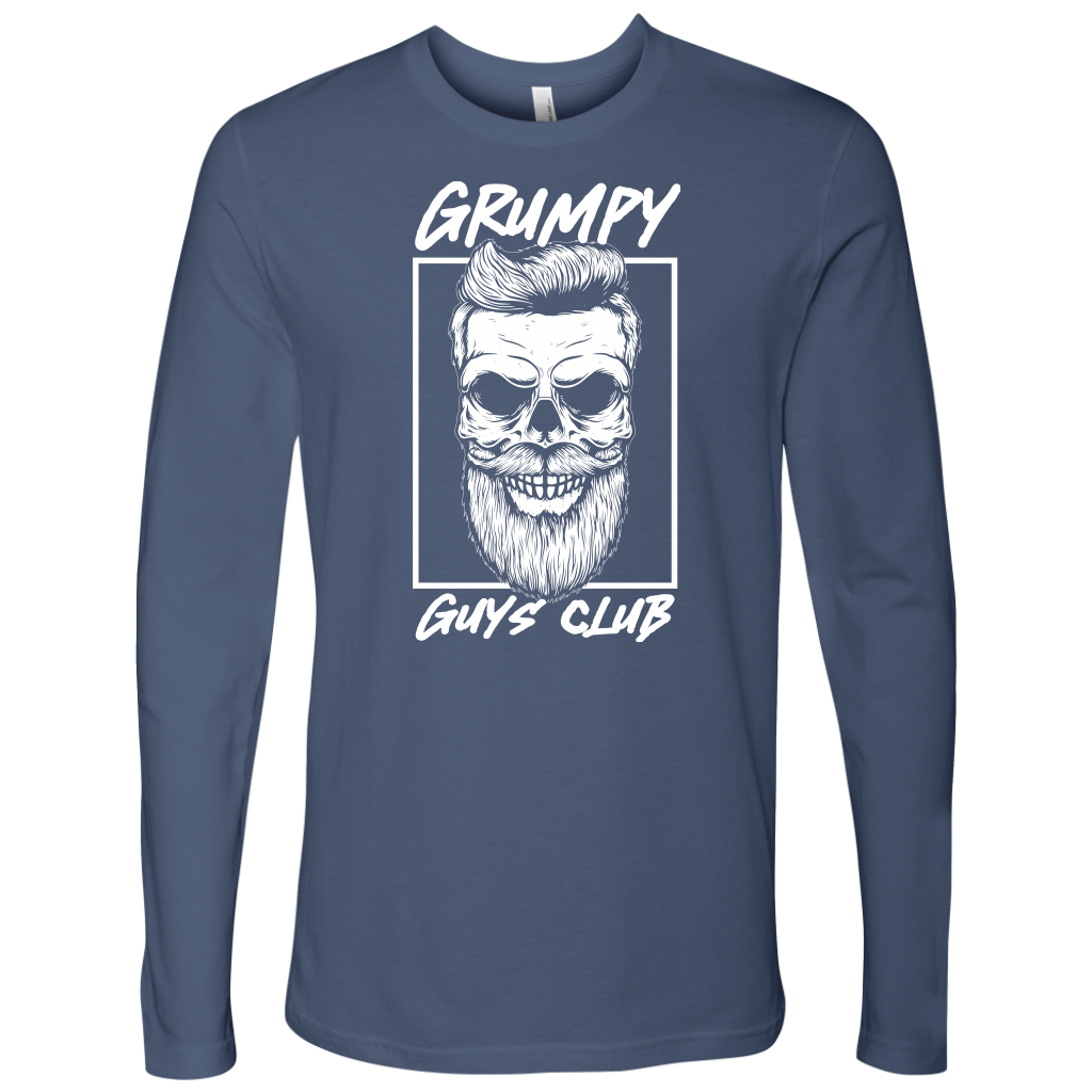 GRUMPY GUYS CLUB SKULL LONG SLEEVE