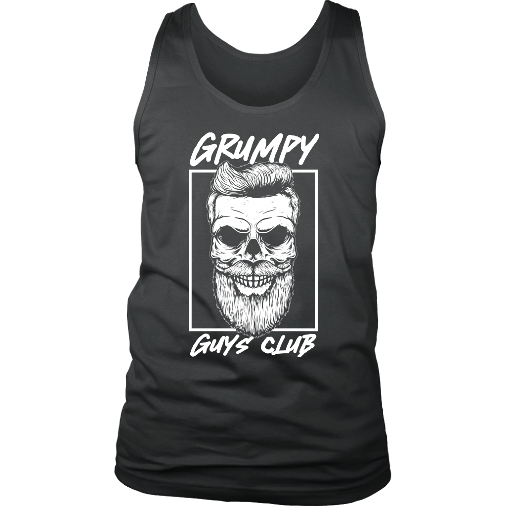 GRUMPY GUYS CLUB SKULL TANK
