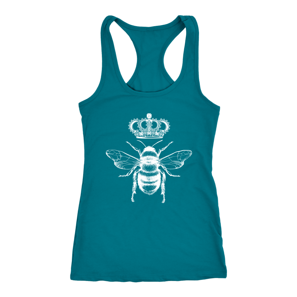 QB CLASSY QUEEN BEE LIMITED EDITION RACERBACK TANK