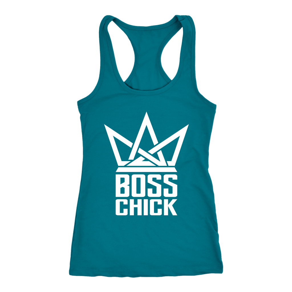BOSS CHICK RACERBACK TANK