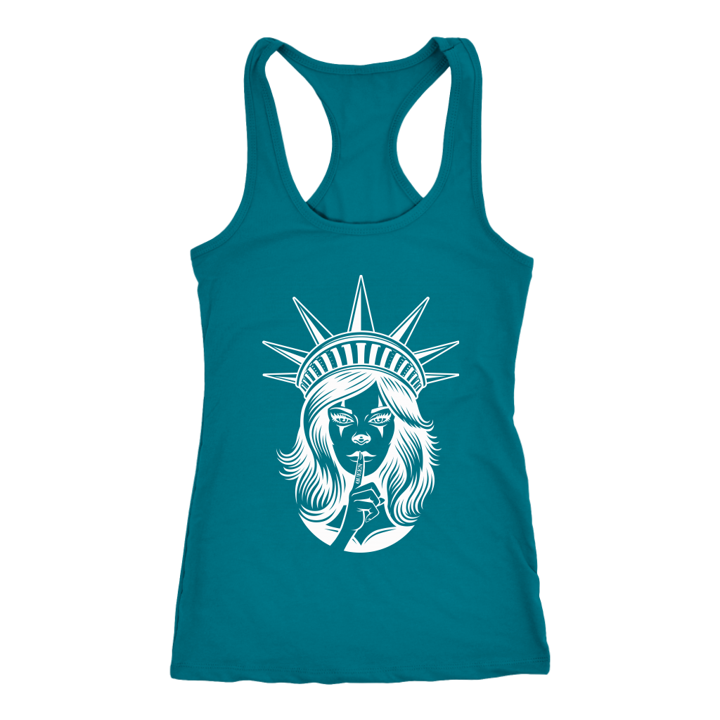 LISTEN TO THE QUEEN RACERBACK TANK