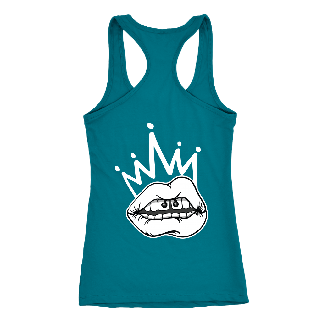 QUEEN BITCH TATTOO TYPE RACERBACK TANK