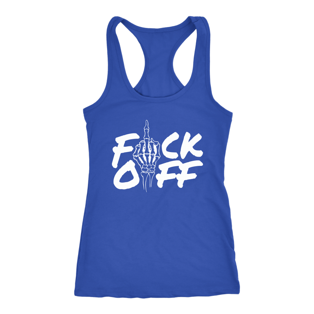 F*CK OFF RACERBACK TANK