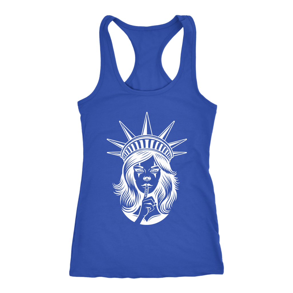 LISTEN TO THE QUEEN RACERBACK TANK