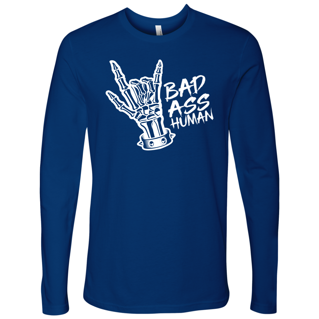 BAD ASS HUMAN SKULL HAND LONG SLEEVE