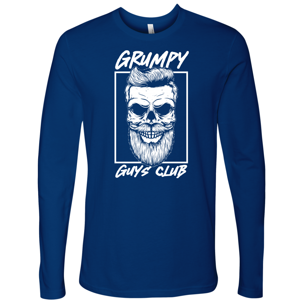GRUMPY GUYS CLUB SKULL LONG SLEEVE