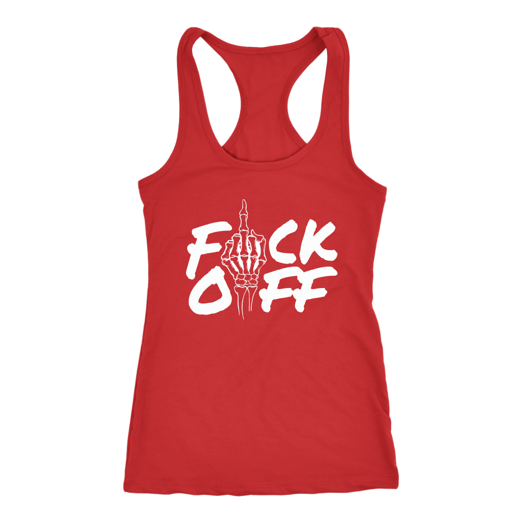F*CK OFF RACERBACK TANK