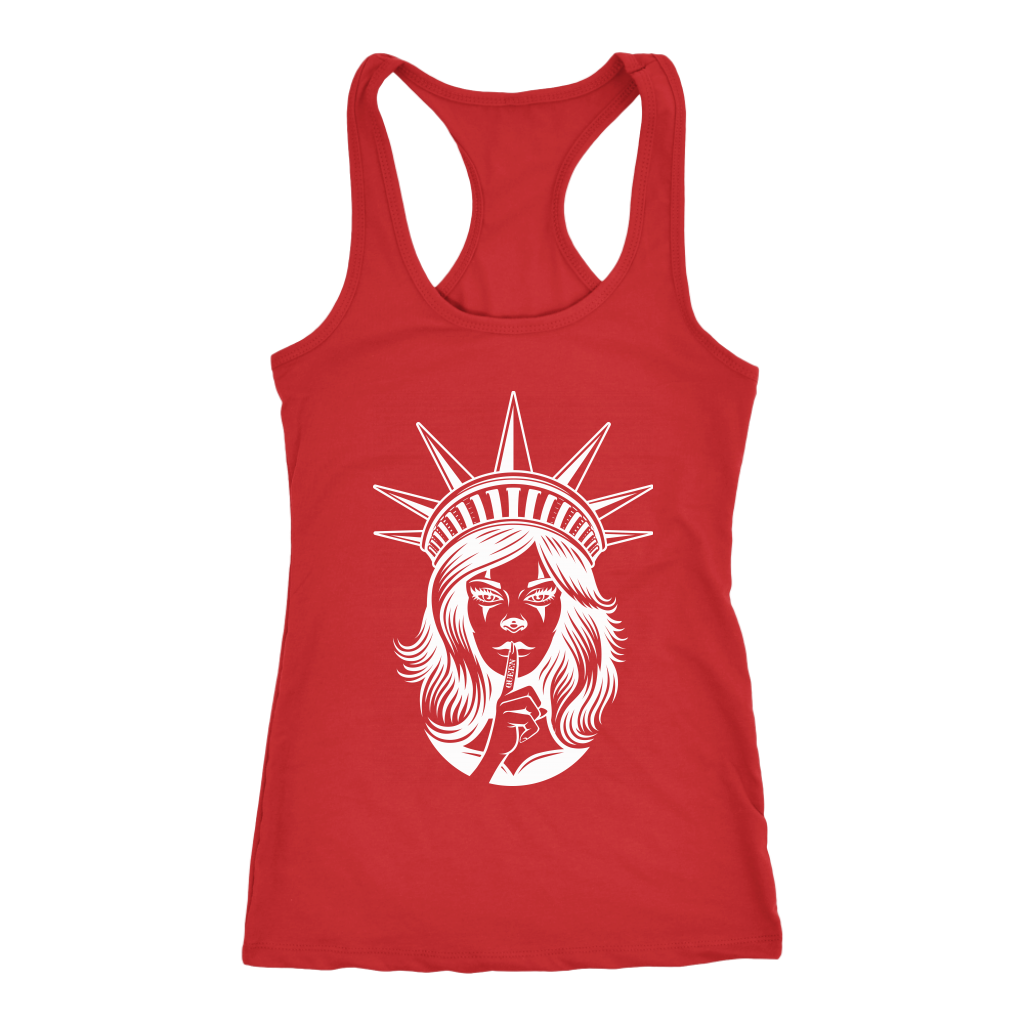 LISTEN TO THE QUEEN RACERBACK TANK