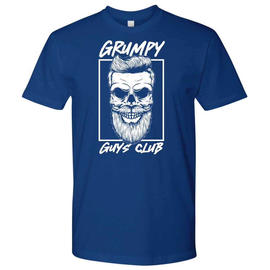 GRUMPY GUYS CLUB SKULL TSHIRT