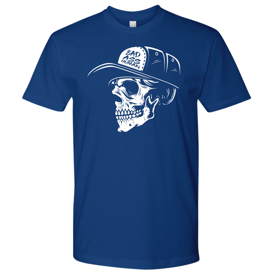 BAD ASS HUMAN SKULLCAP TSHIRT