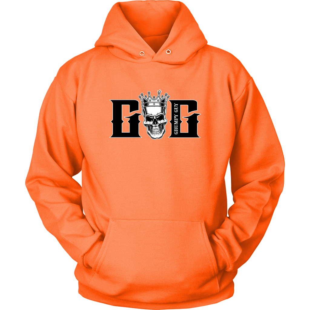 GRUMPY SKULL HOODIE