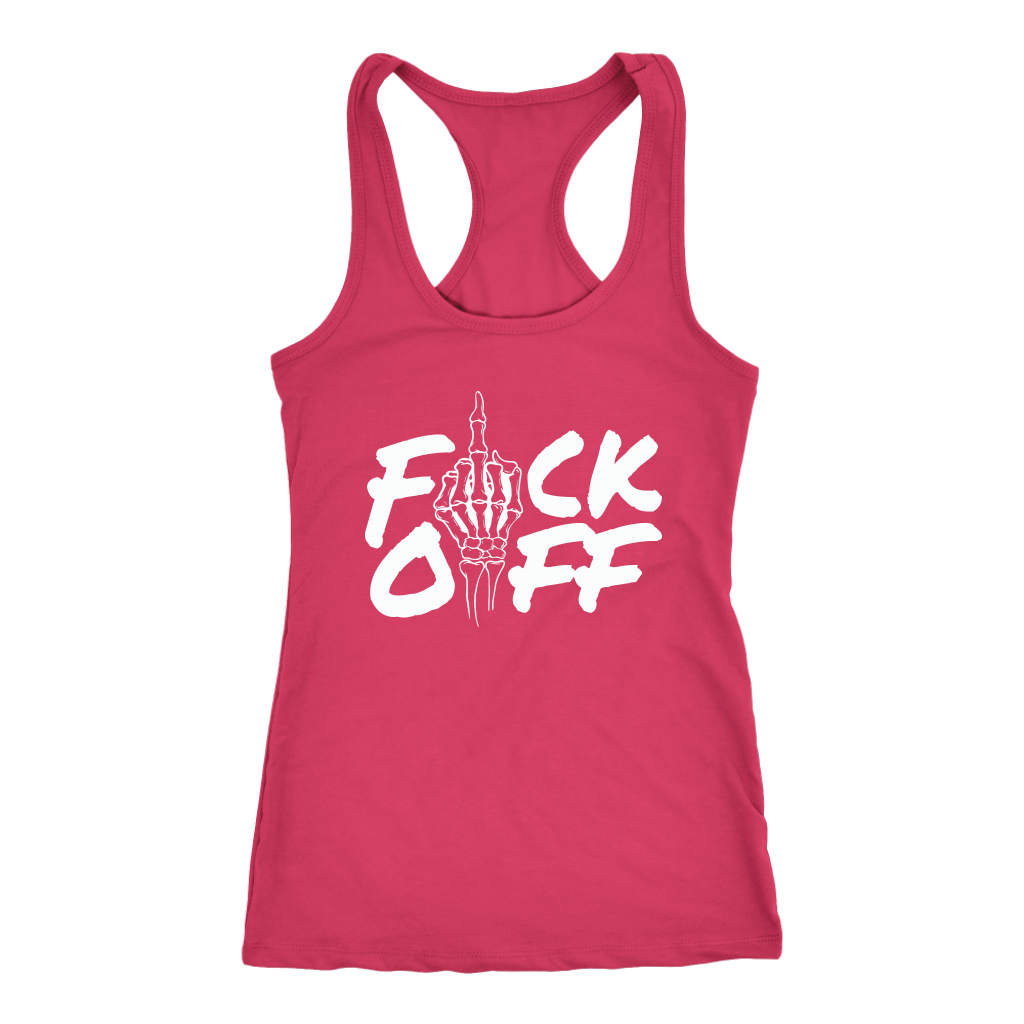 F*CK OFF RACERBACK TANK