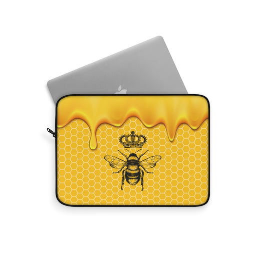 QB CLASSY QUEEN BEE HONEY Laptop Sleeve
