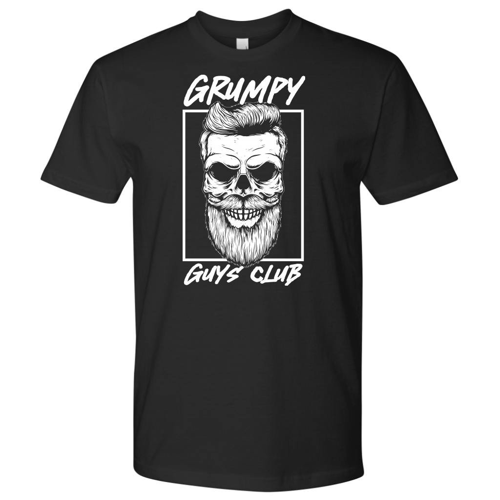 GRUMPY GUYS CLUB SKULL TSHIRT