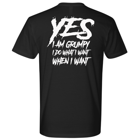 YES I AM GRUMPY TSHIRT