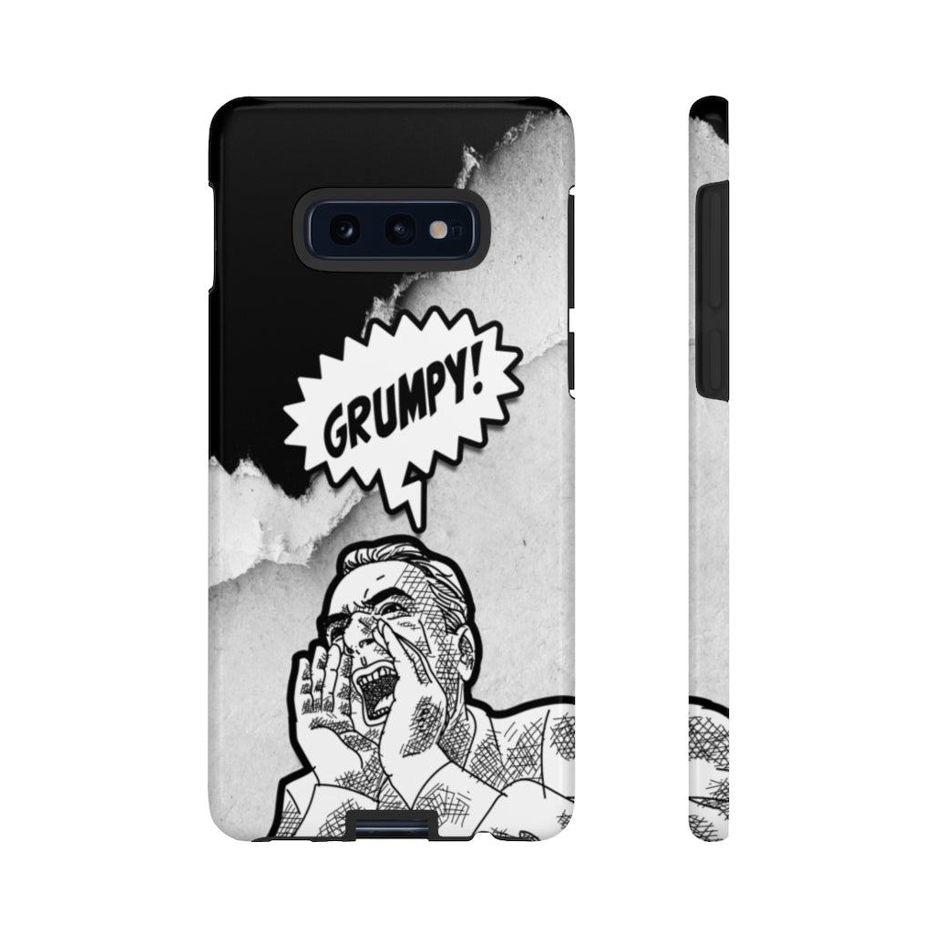 GRUMPY SCREAM Tough Phone Case