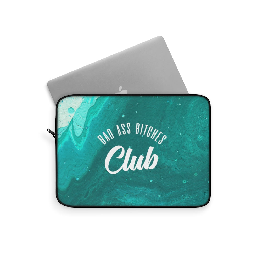 BAD ASS BITCHES CLUB Laptop Sleeve