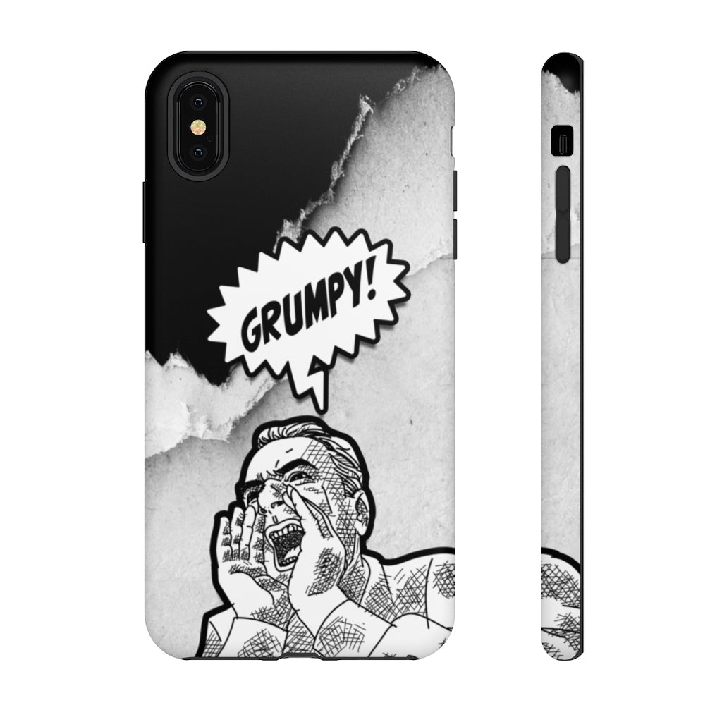 GRUMPY SCREAM Tough Phone Case