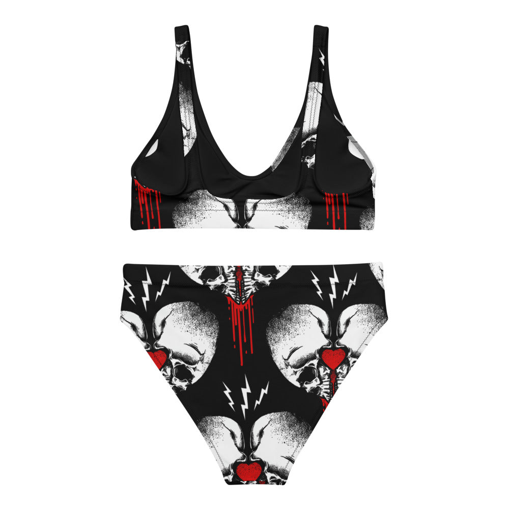 CREATE DESTROY Recycled High-Waisted Bikini