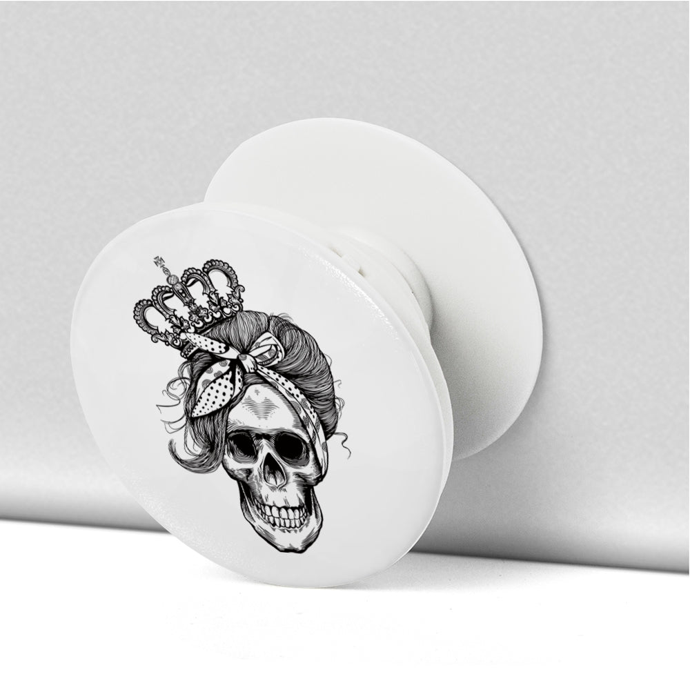 LONG LIVE THE QUEEN SKULL PHONE POP SOCKET