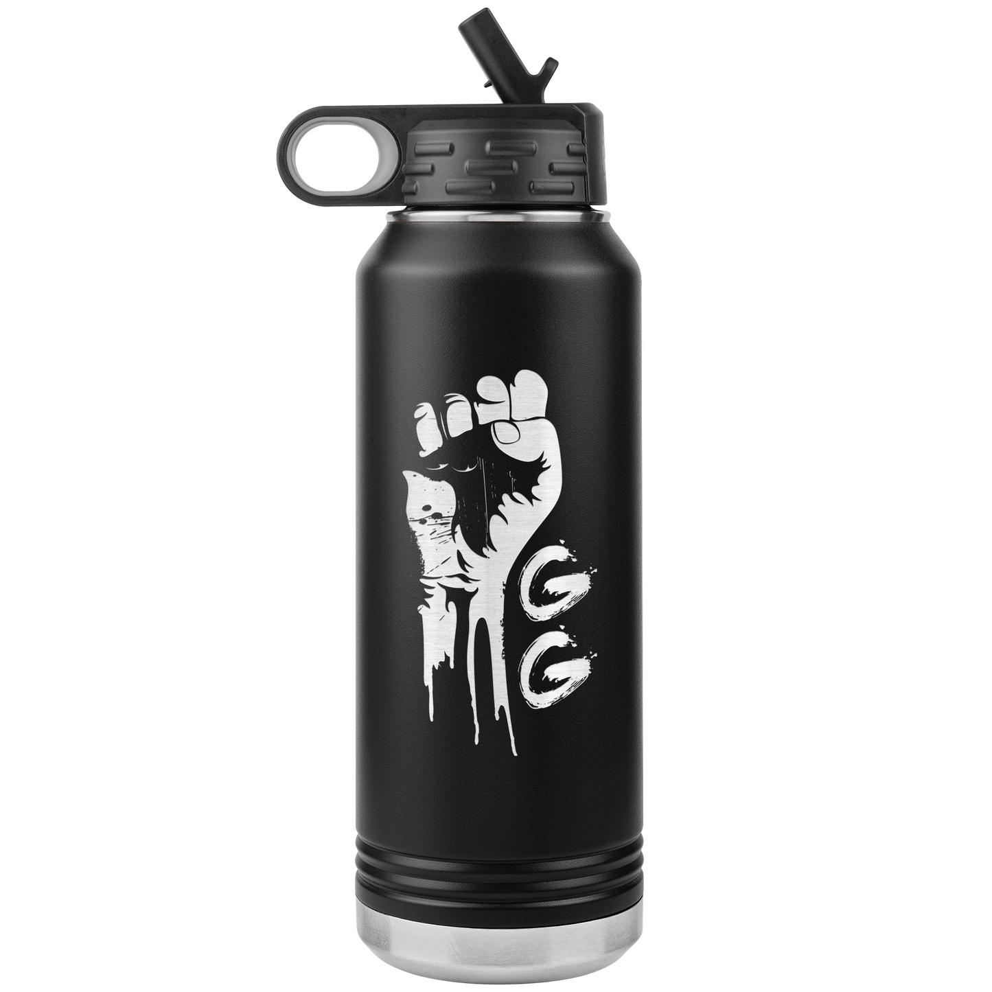 GRUMPY GUY FIST 32 OZ WATER BOTTLE