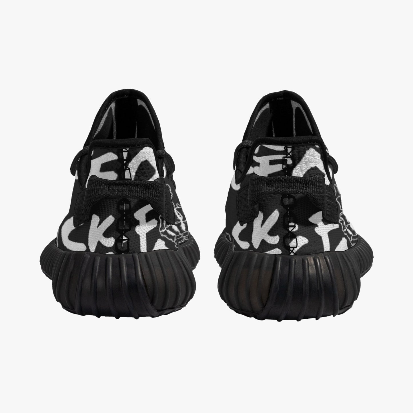 F*CK OFF Trendy Mesh Knit Sneakers