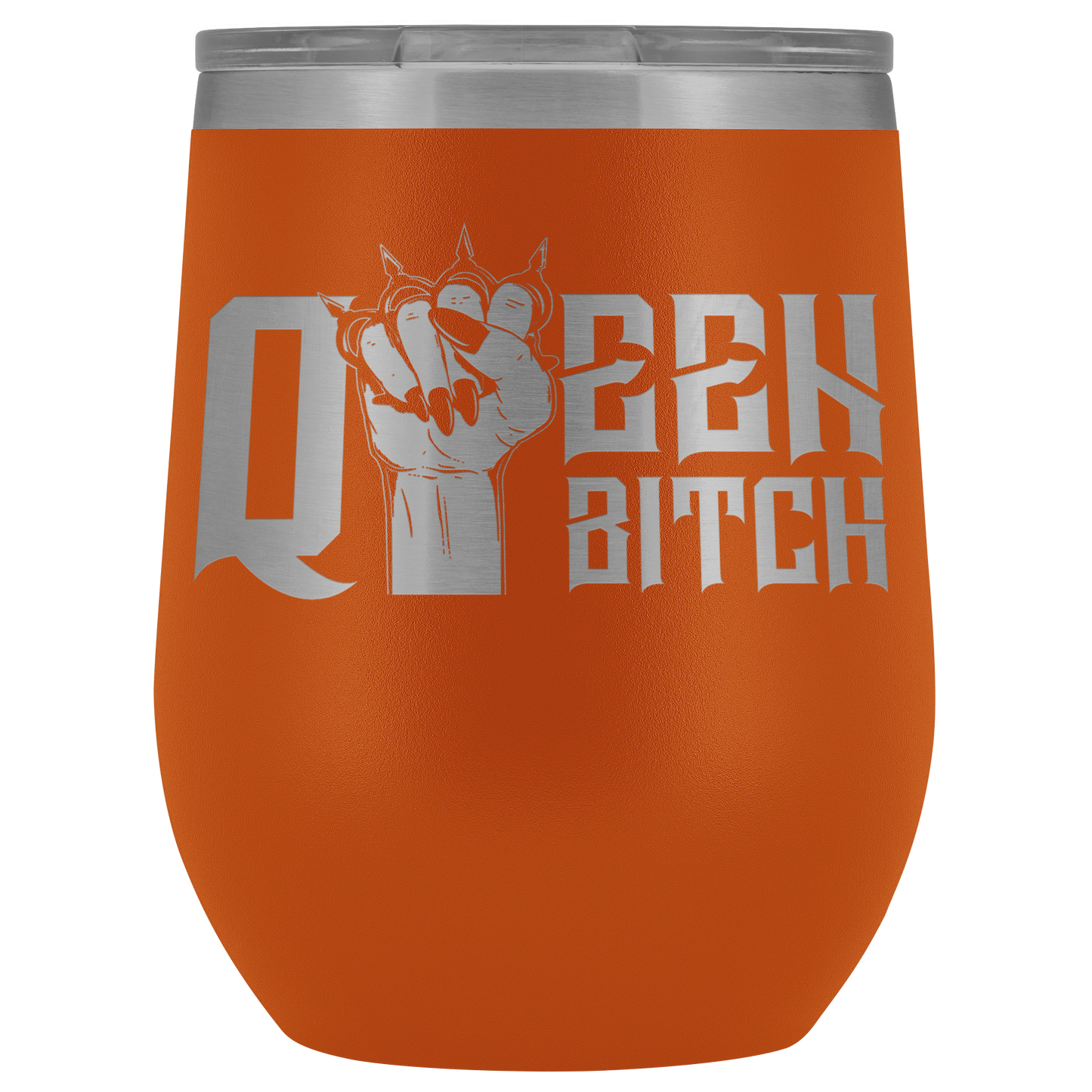 QUEEN BITCH WINE TUMBLER