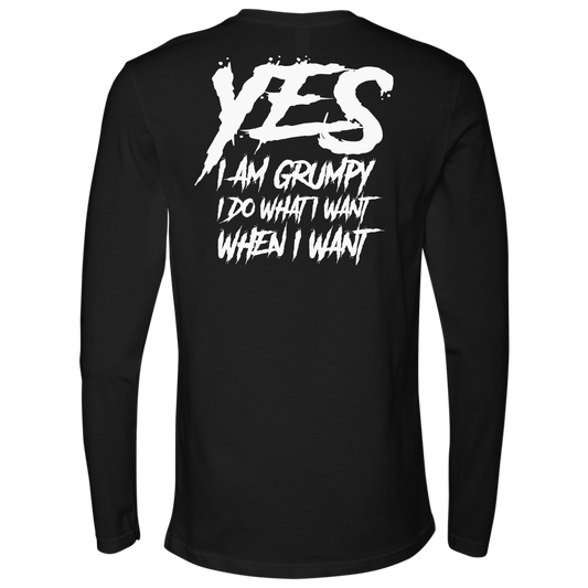 YES I AM GRUMPY LONG SLEEVE