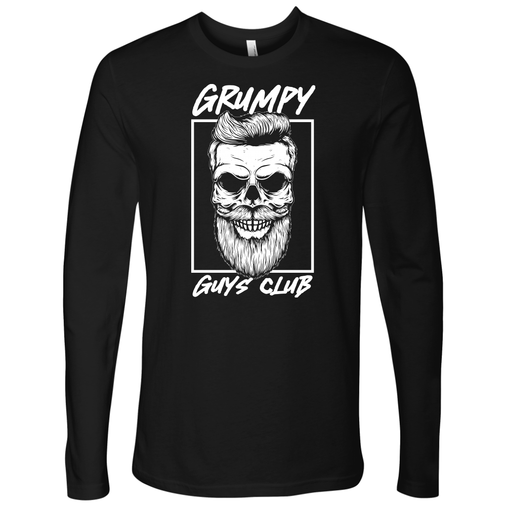 GRUMPY GUYS CLUB SKULL LONG SLEEVE