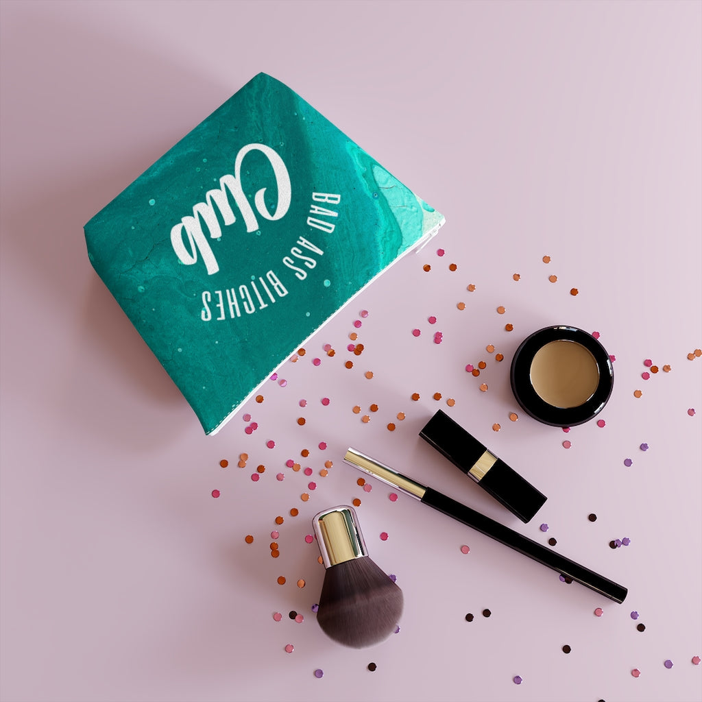 BAD ASS BITCHES CLUB Cotton Cosmetic Bag