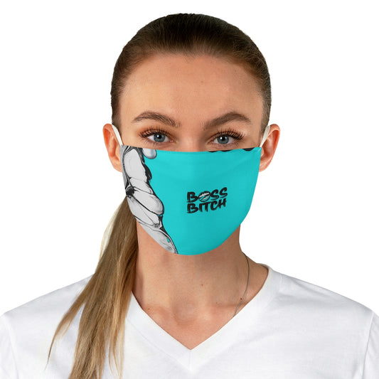 BOSS BITCH BULLET OIL Fabric Face Mask