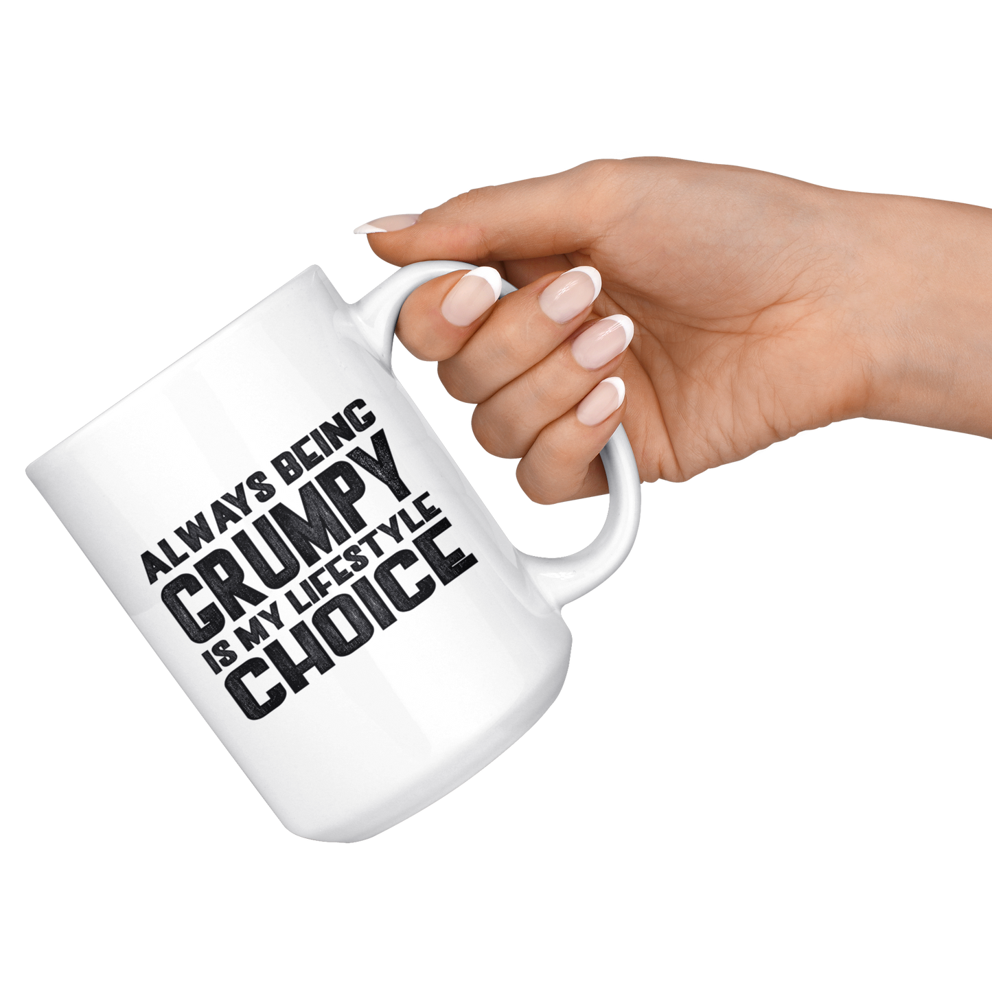 GRUMPY LIFESTYLE MUG