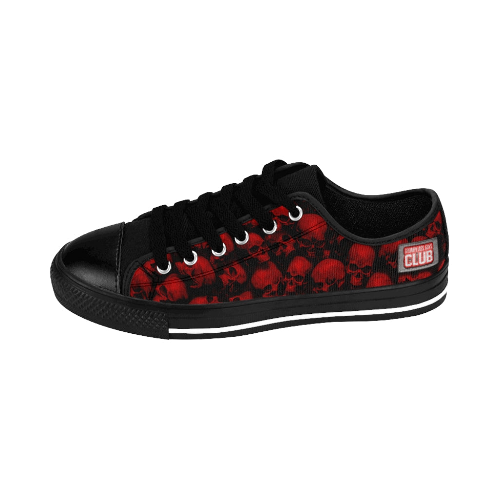 GRUMPY ASS GUYS CLUB RED Men's Sneakers
