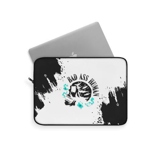 BAD ASS HUMAN MOHAWK Laptop Sleeve