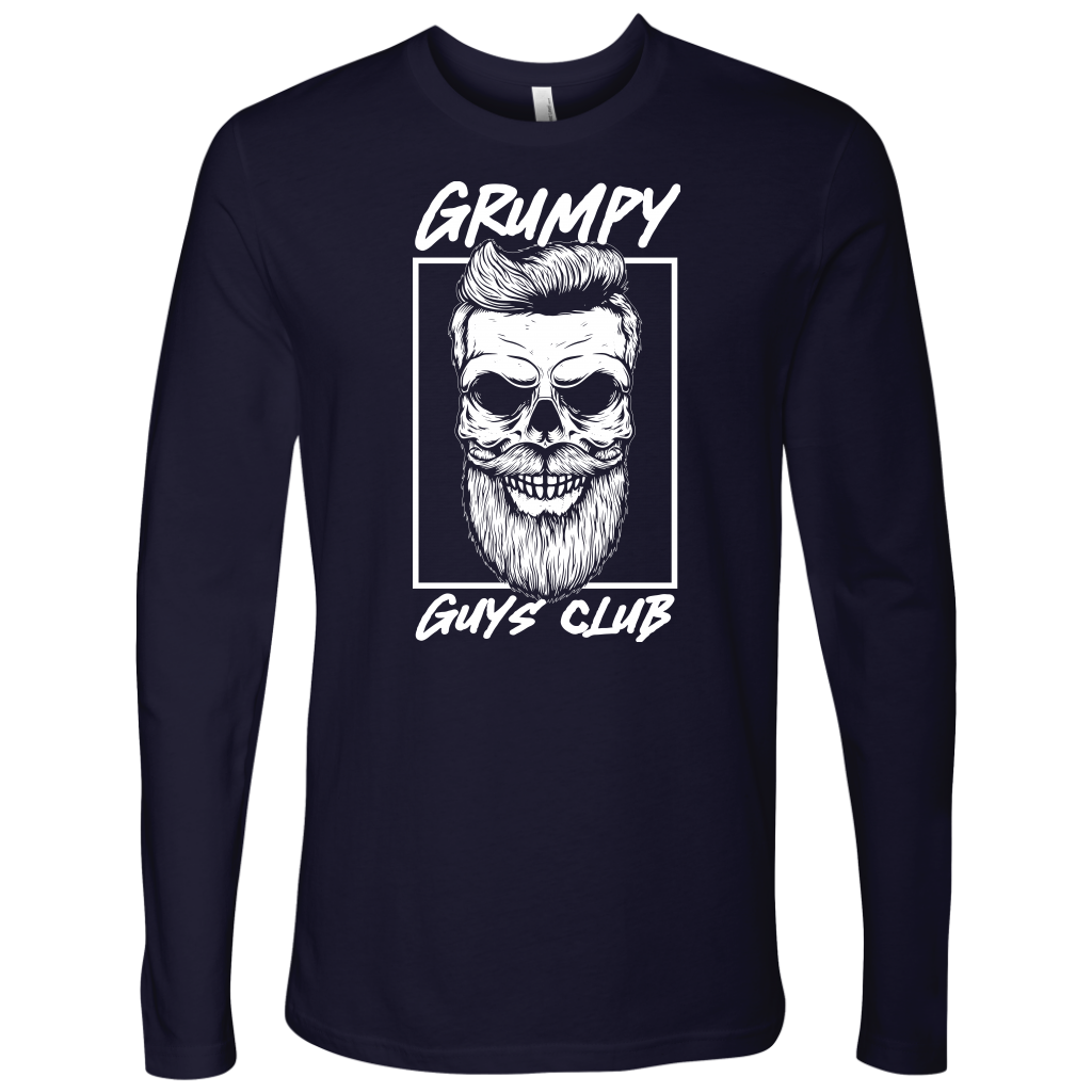 GRUMPY GUYS CLUB SKULL LONG SLEEVE