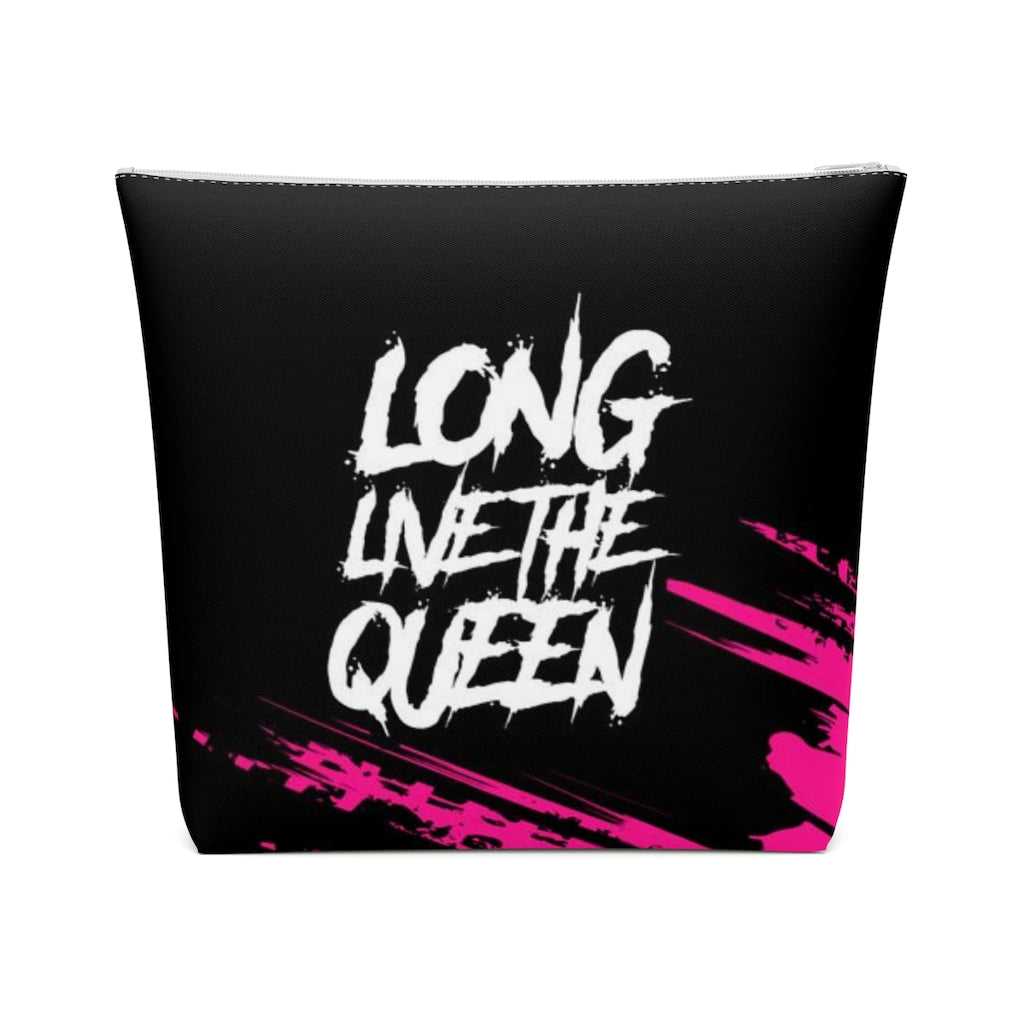 LONG LIVE THE QUEEN Cotton Cosmetic Bag