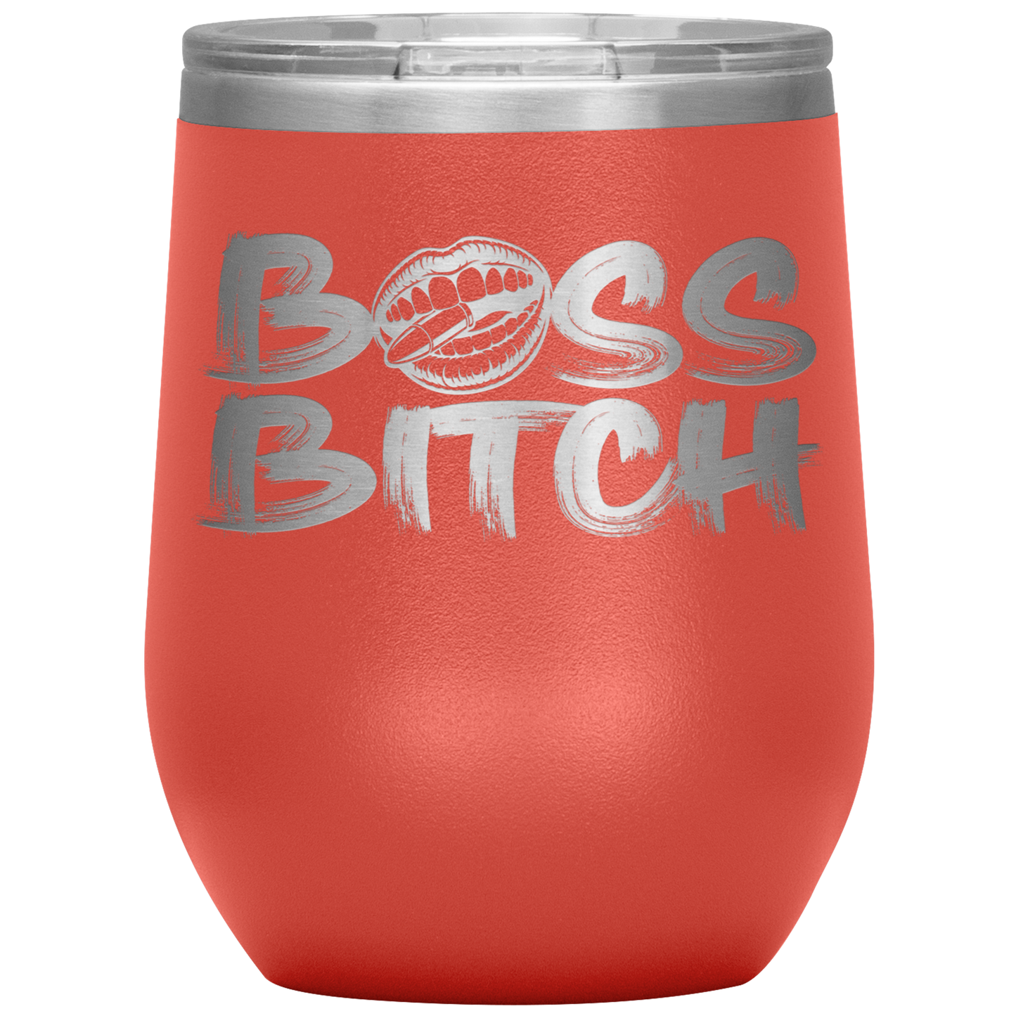 BOSS BITCH WINE TUMBLER