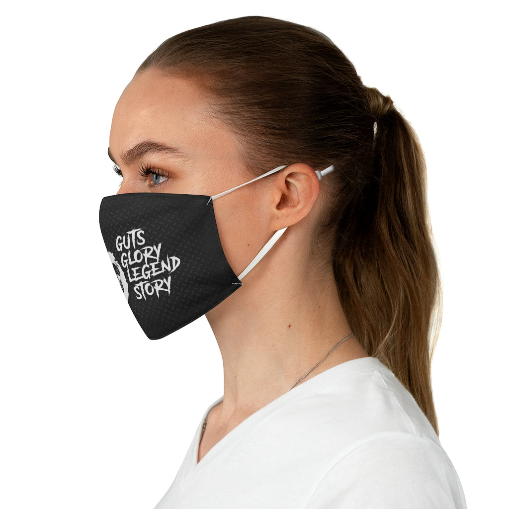 NO GUTS NO GLORY Fabric Face Mask